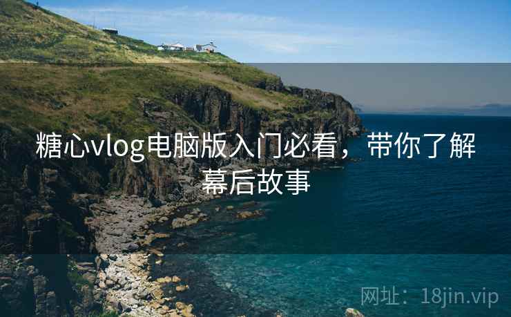 糖心vlog电脑版入门必看，带你了解幕后故事